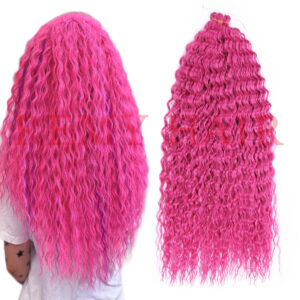 Afro Örgüsü Saç - Rose Red 100gr.
